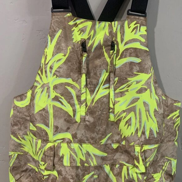 The North Face Womens Freedom Insulated Waterproof Snow Ski Pants Bibs 2XL Short - Picture 6 of 13